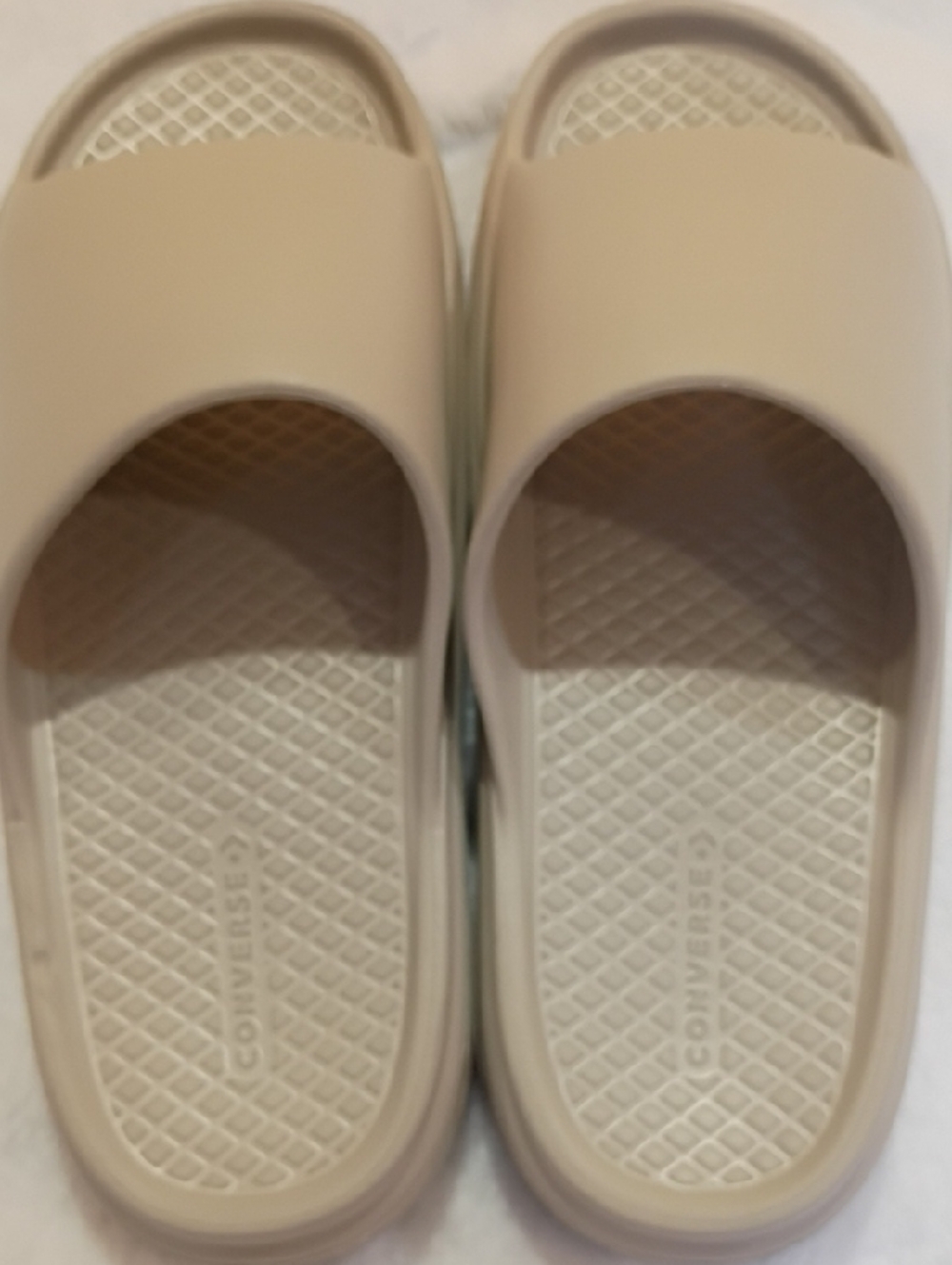 Converse Neutral Beige Slide Sandals
